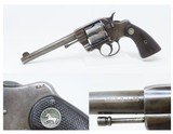 R.A.C. & J.T.T. Inspected 1903 U.S. COLT NEW ARMY & NAVY .38 REVOLVER C&R
First DA Swing Out Cylinder Used by the US Military - 1 of 21