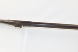 c1840s WABASH, INDIANA J.S. BURSON Long Rifle Full-Stock .36 MapleAntique Kentucky Style Rifle Made by a Quaker! - 13 of 21