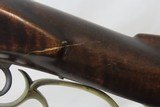 c1840s WABASH, INDIANA J.S. BURSON Long Rifle Full-Stock .36 MapleAntique Kentucky Style Rifle Made by a Quaker! - 21 of 21