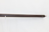 c1840s WABASH, INDIANA J.S. BURSON Long Rifle Full-Stock .36 MapleAntique Kentucky Style Rifle Made by a Quaker! - 14 of 21