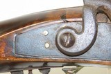 c1840s WABASH, INDIANA J.S. BURSON Long Rifle Full-Stock .36 MapleAntique Kentucky Style Rifle Made by a Quaker! - 7 of 21