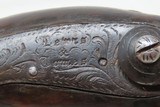 LEWIS & TOMES DERINGER Pistol BIRMINGHAM ENGLAND NEW YORK CITY NYC
Antique 1840s .54 Caliber Single Shot Sidearm - 6 of 18