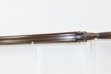 PRESTON, ENGLAND JAMES BURROW 12 Gauge SxS Percussion SHOTGUN BRITISH Antique DAMASCUS BARRELS, ENGRAVING, BLACK POWDER - 12 of 23