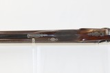 PRESTON, ENGLAND JAMES BURROW 12 Gauge SxS Percussion SHOTGUN BRITISH Antique DAMASCUS BARRELS, ENGRAVING, BLACK POWDER - 8 of 23