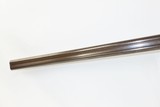 PRESTON, ENGLAND JAMES BURROW 12 Gauge SxS Percussion SHOTGUN BRITISH Antique DAMASCUS BARRELS, ENGRAVING, BLACK POWDER - 13 of 23