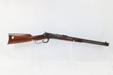 1925 mfr. WINCHESTER 1892 .44-40 WCFSaddle Ring Carbine Browning JMBC&R With Mother of Pearl Chief’s Head Detail - 15 of 21