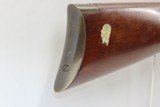 1925 mfr. WINCHESTER 1892 .44-40 WCFSaddle Ring Carbine Browning JMBC&R With Mother of Pearl Chief’s Head Detail - 20 of 21
