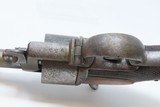 RARE c1859 9.4mm DEVISME PARIS Single Action Revolver Civil War CSA Antique One of the Earliest Centerfire Cartridge Revolvers! - 11 of 20