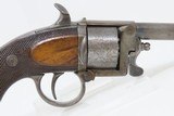 RARE c1859 9.4mm DEVISME PARIS Single Action Revolver Civil War CSA Antique One of the Earliest Centerfire Cartridge Revolvers! - 16 of 20