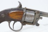 RARE c1859 9.4mm DEVISME PARIS Single Action Revolver Civil War CSA Antique One of the Earliest Centerfire Cartridge Revolvers! - 4 of 20