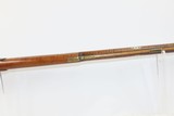 WHEELING, WEST VIRGINIA T. HUGHES FRONTIER LONG RIFLE Tiger Striped Maple .38 Caliber Full-Stock Pioneer Rifle - 9 of 20