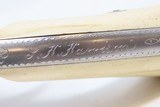 L. HOUSTON HARRISON ENGRAVED Antique SMITH & WESSON No. 2 OLD ARMY Gunmaker Rechambered from .32 TO .22 S, L, LR Rimfire! - 7 of 18