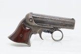 Post-Civil War REMINGTON-ELLIOT Antique RING TRIGGER .32 PEPPERBOX Pistol4-Shot Deringer Pistol with HARDWOOD GRIPS - 13 of 15