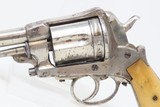 Very Nice VERO MONTENEGRINO Liege Proof 11.3mm ALDER’S PATENT Revolver C&RFINE Gasser Style Revolver with BONE GRIPS - 4 of 21