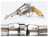Very Nice VERO MONTENEGRINO Liege Proof 11.3mm ALDER’S PATENT Revolver C&RFINE Gasser Style Revolver with BONE GRIPS - 1 of 21