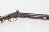 CIVIL WAR Era Antique PERIN & GAFF Mfg. .38 Percussion Long Rifle HOMESTEAD FRONTIER/PIONEER Era Cincinnati, Ohio Rifle - 4 of 19