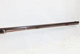 CIVIL WAR Era Antique PERIN & GAFF Mfg. .38 Percussion Long Rifle HOMESTEAD FRONTIER/PIONEER Era Cincinnati, Ohio Rifle - 5 of 19
