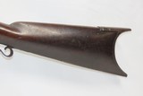 CIVIL WAR Era Antique PERIN & GAFF Mfg. .38 Percussion Long Rifle HOMESTEAD FRONTIER/PIONEER Era Cincinnati, Ohio Rifle - 15 of 19