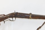 CARVED STOCK Antique EUROPEAN Percussion Conversion SPORTING Shotgun SLING
GERMANIC Style with SPANISH Style MAKERS Mark - 4 of 18