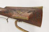 CARVED STOCK Antique EUROPEAN Percussion Conversion SPORTING Shotgun SLING
GERMANIC Style with SPANISH Style MAKERS Mark - 14 of 18