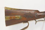CARVED STOCK Antique EUROPEAN Percussion Conversion SPORTING Shotgun SLING
GERMANIC Style with SPANISH Style MAKERS Mark - 3 of 18
