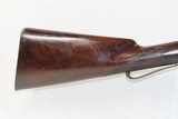 ENGRAVED Antique WILKINSON & SON 16 Gauge Double Barrel Percussion SHOTGUNBritish SIDE BY SIDE Shotgun with GRIP SAFETY - 16 of 20