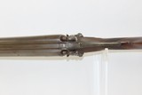 Antique FIELD & CO. 13 Gauge Double Barrel Percussion Shotgun SIDE BY SIDE
BRITISH Shotgun Likely Imported to the United States - 12 of 20