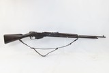 Antique DUTCH Contract STEYR GEWEER M1895 Straight Pull Rifle MANNLICHER1897 Manufactured World War I & II Rifle w/SLING - 2 of 19