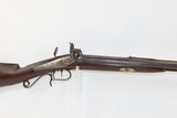 BIG GAME Antique Side by Side .38 Perc. Two Trigger DOUBLE RIFLE Peep Sight Mid-1800s MEDIUM to LARGE GAME Double Rifle - 14 of 17