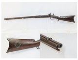 BIG GAME Antique Side by Side .38 Perc. Two Trigger DOUBLE RIFLE Peep Sight Mid-1800s MEDIUM to LARGE GAME Double Rifle - 1 of 17