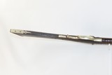 1850s ENGRAVED Antique .30 Perc. Small Caliber Long Rifle FRONTIER/HOMSTEAD HALF STOCK, BACK ACTION Rifle with GOLCHER LOCK - 7 of 19