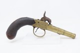 ENGRAVED British Antique BOXLOCK FLINTLOCK POCKET/MUFF Pistol by TWIGG .42
NICE Screw Barrel FLINTLOCK from the Early-1800s - 15 of 18