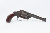c1877 SMITH & WESSON New Model No. 3 .44 RUSSIAN FRONTIER WILD WEST Antique With Period Leather Flap Field Holster - 15 of 17