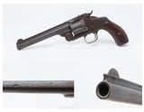 c1877 SMITH & WESSON New Model No. 3 .44 RUSSIAN FRONTIER WILD WEST Antique With Period Leather Flap Field Holster - 1 of 17