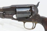 Scarce Circa 1861 Remington-Beals .36 NAVY Revolver CIVIL WAR Ilion Antique 1860s SINGLE ACTION .36 Caliber Revolver - 4 of 16