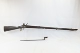 c1836
ELI WHITNEY US Model 1816/22 FLINTLOCK Musket .69 NEW HAVEN
Antique One of 24,000 Muskets Produced, with SOCKET BAYONET - 2 of 20