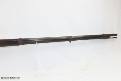 c1836ELI WHITNEY US Model 1816/22 FLINTLOCK Musket .69 NEW HAVENAntique One of 24,000 Muskets Produced, with SOCKET BAYONET - Image 5 of 20