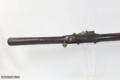 c1836ELI WHITNEY US Model 1816/22 FLINTLOCK Musket .69 NEW HAVENAntique One of 24,000 Muskets Produced, with SOCKET BAYONET - Image 8 of 20