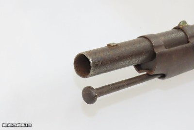 c1836ELI WHITNEY US Model 1816/22 FLINTLOCK Musket .69 NEW HAVENAntique One of 24,000 Muskets Produced, with SOCKET BAYONET - Image 20 of 20