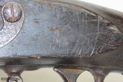 c1836ELI WHITNEY US Model 1816/22 FLINTLOCK Musket .69 NEW HAVENAntique One of 24,000 Muskets Produced, with SOCKET BAYONET - Image 14 of 20