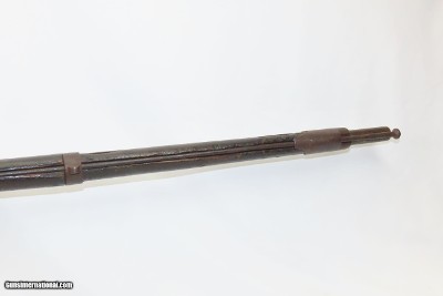 c1836ELI WHITNEY US Model 1816/22 FLINTLOCK Musket .69 NEW HAVENAntique One of 24,000 Muskets Produced, with SOCKET BAYONET - Image 10 of 20