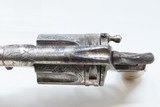 BELGIAN GASSER VERO MONTENEGRO 11.3 Revolver ENGRAVED Bone Grip Leopold C&R Montenegrin King’s Favored & Decreed Sidearm - 7 of 20