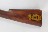 1800s English Fowler TRADE GUN .63 PIONEER INDIAN Frontier SETTLER
Antique Smoothbore Musket with Painted Stock & Initials “JC” - 18 of 22