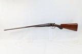 c1889 mfr Antique W.W. GREENER Double Barrel SxS Boxlock HAMMERLESS Shotgun 16 Gauge English Greener - 2 of 21