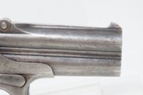 c1900 mfr REMINGTON DOUBLE DERINGER PISTOL .41 Rimfire Tip-Up Elliot 95 C&R HIDEOUT, SELF DEFENSE Pistol - 16 of 16