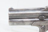 c1900 mfr REMINGTON DOUBLE DERINGER PISTOL .41 Rimfire Tip-Up Elliot 95 C&R HIDEOUT, SELF DEFENSE Pistol - 5 of 16