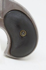 c1900 mfr REMINGTON DOUBLE DERINGER PISTOL .41 Rimfire Tip-Up Elliot 95 C&R HIDEOUT, SELF DEFENSE Pistol - 3 of 16