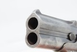c1900 mfr REMINGTON DOUBLE DERINGER PISTOL .41 Rimfire Tip-Up Elliot 95 C&R HIDEOUT, SELF DEFENSE Pistol - 9 of 16