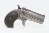 c1900 mfr REMINGTON DOUBLE DERINGER PISTOL .41 Rimfire Tip-Up Elliot 95 C&R HIDEOUT, SELF DEFENSE Pistol - 13 of 16