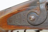 EVANSVILLE, INDIANA LONG RIFLE by THEODORE Theo. WILLERDING .40 Cal Antique Made Rifle w “G. GOULCHER” Lock - 7 of 20
